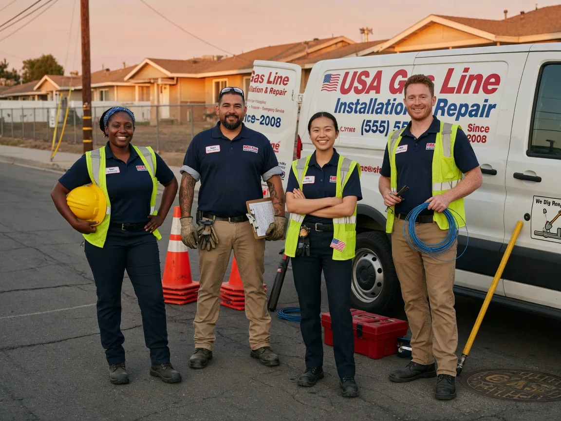 Gas Line Installation company in Watauga, SD